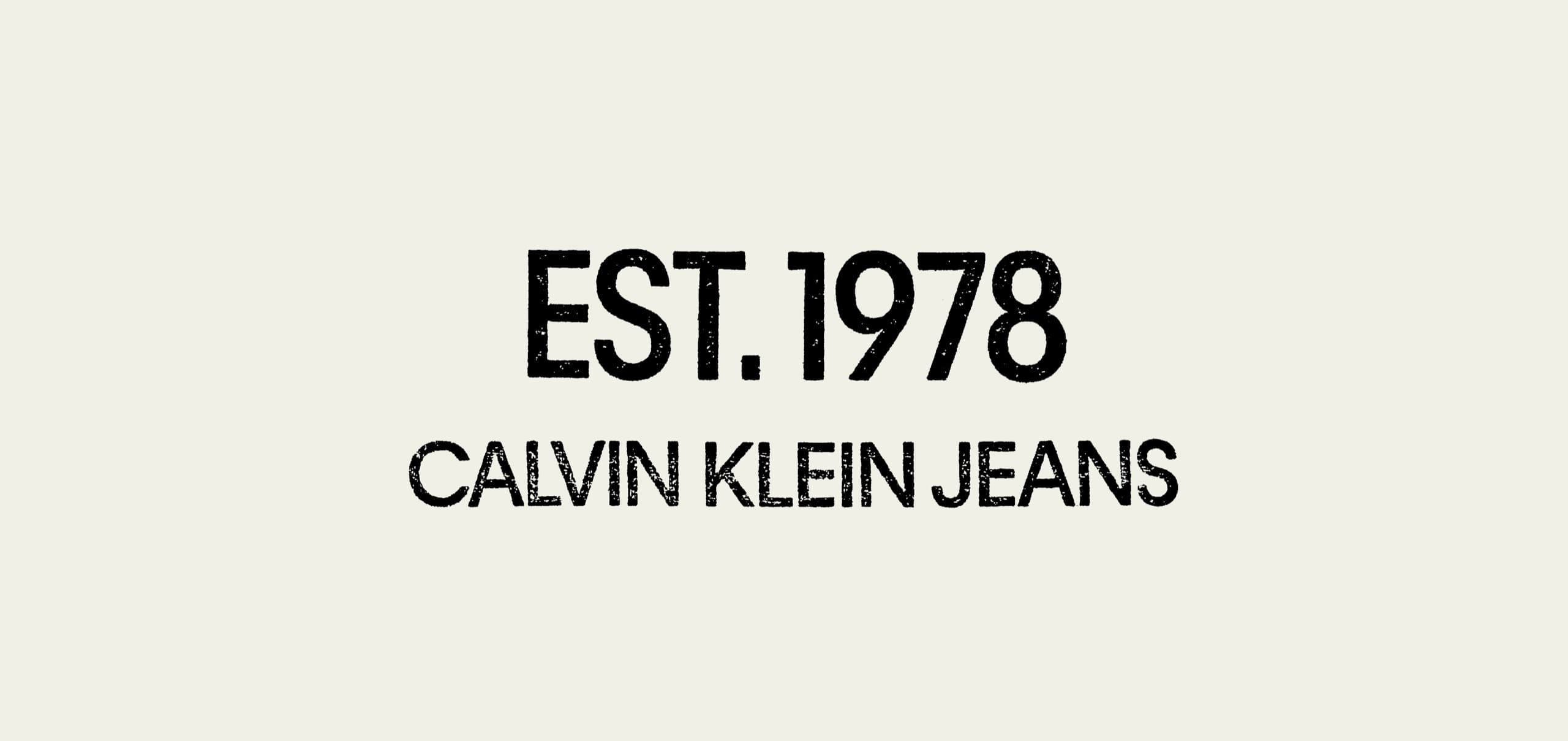 Calvin Klein Est. 1975
