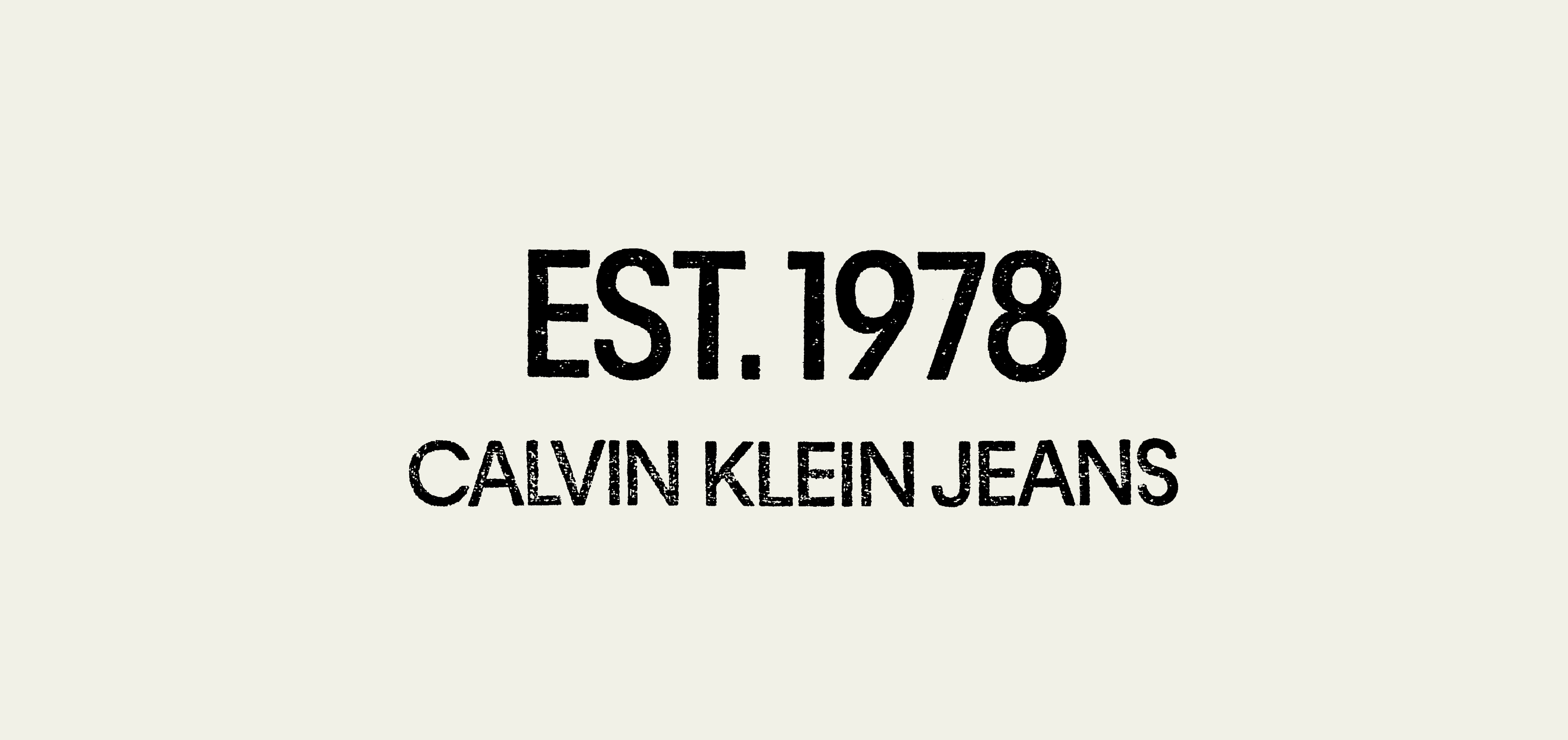 Calvin Klein Est. 1975