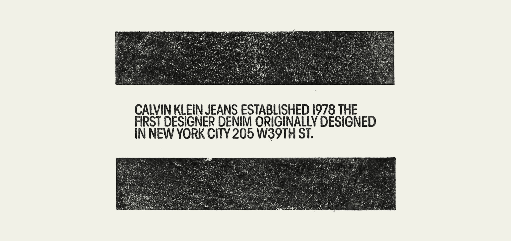 Calvin Klein Est. 1975